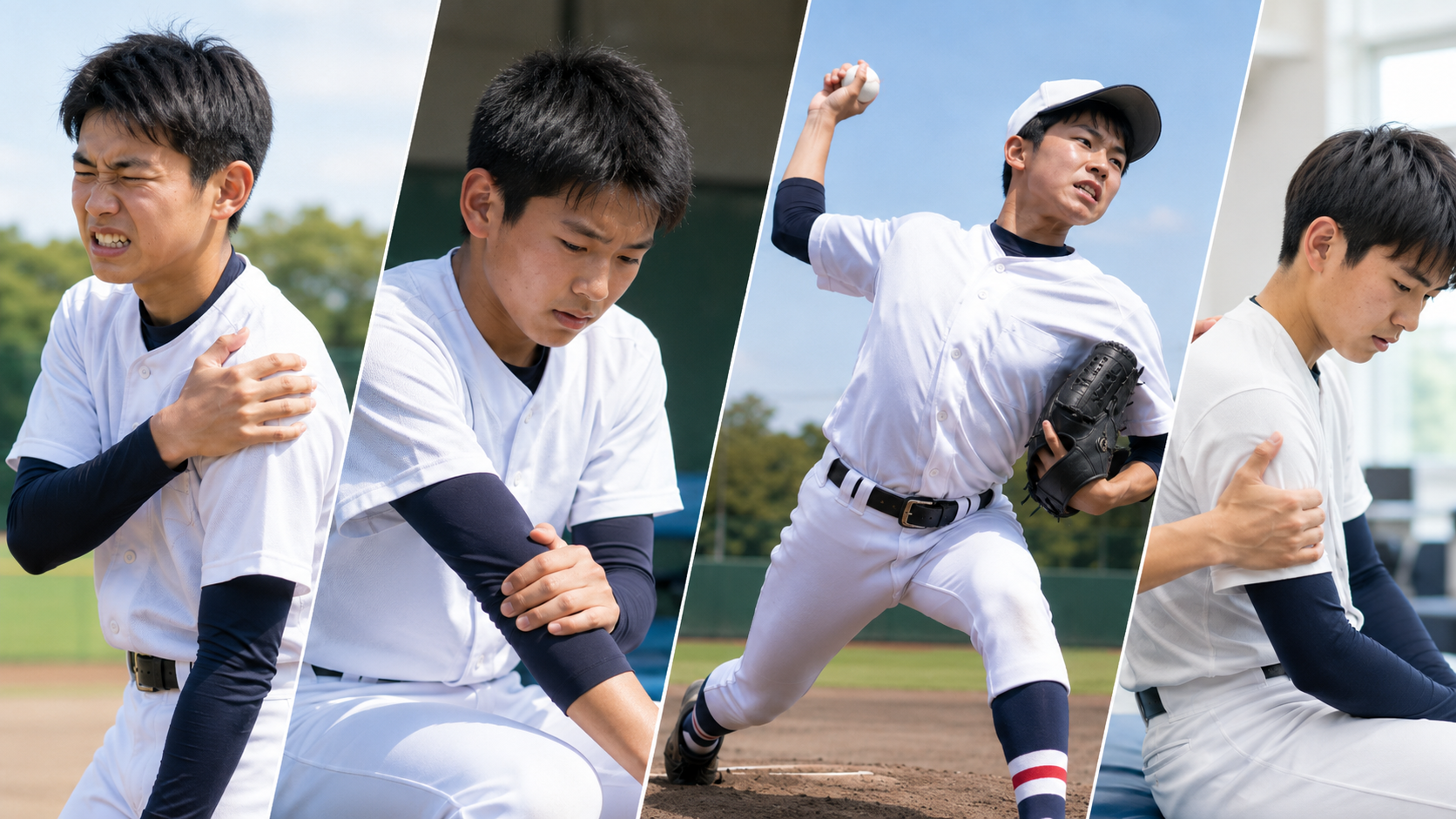 スポーツ障害外からの早期回復　野球肘・野球肩・投球障害